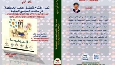 صورة تصور مقترح لتطبيق معايير الحوكمة في كليات المجتمع اليمنية